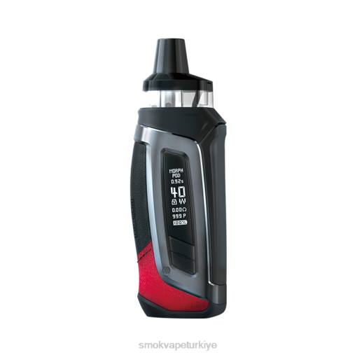 SMOK Elektronik Sigara - SMOK Morph pod-40 kiti siyah kırmızı 02L6214