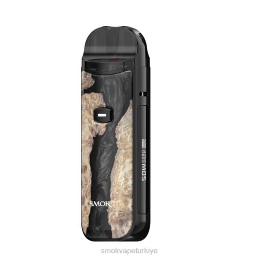 SMOK Vape Price Türkiye - SMOK Nord 50w kiti siyah dengeleyici ahşap 02L6168
