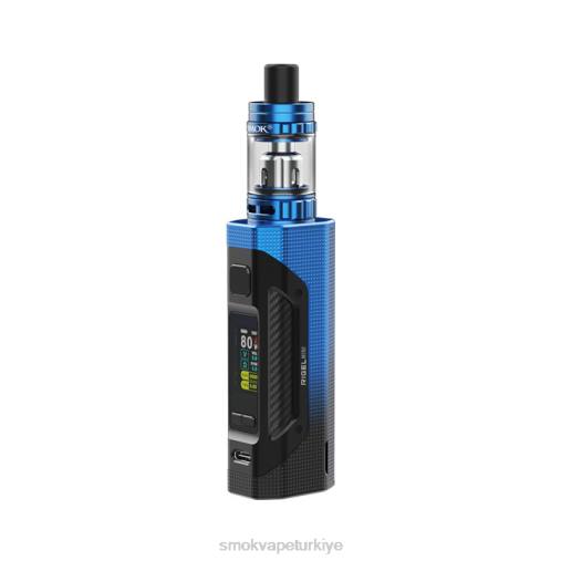 SMOK Elektronik Sigara - SMOK Rigel mini kiti siyah mavi 02L6254